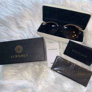 Authentic Versace VE 4330 Black Sunglasses